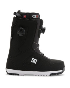 Dc shoes phase boa pro black black white double boa boots 2025 scarponi snowboard