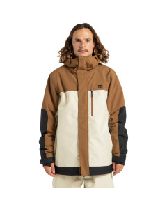 Dc shoes defiant jacket oatmeal 10k giacca snowboard 2026