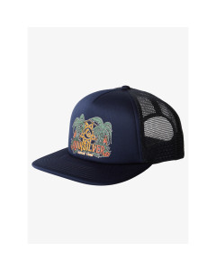 Quiksilver happy hour trucker hat dark navy cappellino 