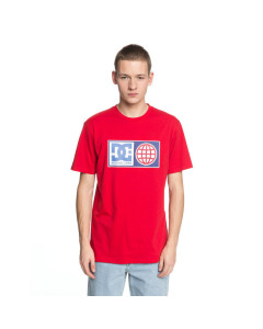 DC SHOES GLOBAL SALUTE TEE TANGO RED T-SHIRT SS 2018
