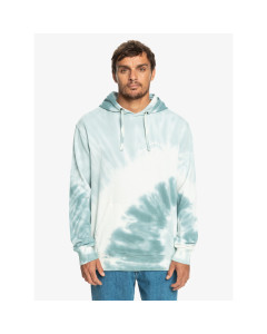 Quiksilver felpa natural tie dye hood brittany blue 2023