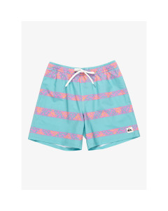Quiksilver take us back volley 17'' marine blue heritage stripe costume bermuda 2024