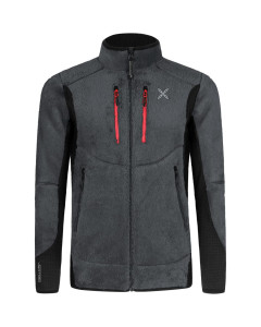 Montura nordic fleece jacket antracite orange giacca pile