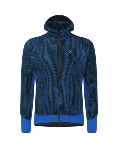 Montura remix fleece jacket bright blue giacca pile