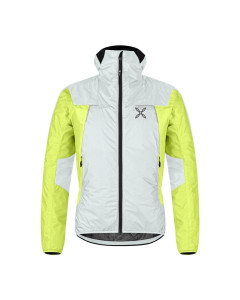 Montura skisky 2.0 jacket quiet grey verde lime giacca