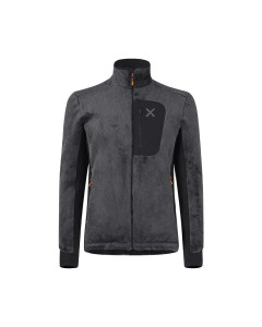 Montura remind fleece jacket antracite orange felpa pile 
