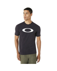 Oakley o-bold ellipse ss tee blackout ligt heather