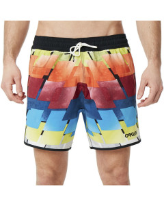 Oakley beach summer hits 16'' boardshorts rainbow 2019