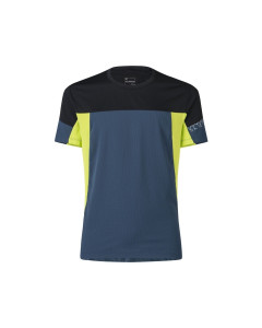Montura outdoor mind t-shirt blu cenere verde lime 