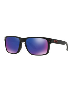 Oakley holbrook matte black positive red iridium