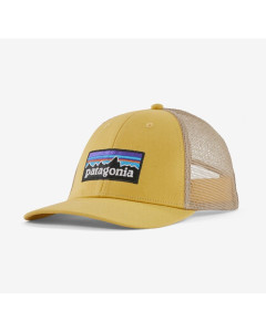 Patagonia p-6 logo lopro trucker hat surfboard yellow
