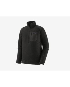 Patagonia m's R1 air zip neck black