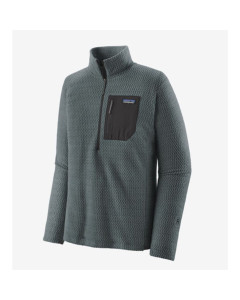 Patagonia m's R1 air zip neck nouveau green 