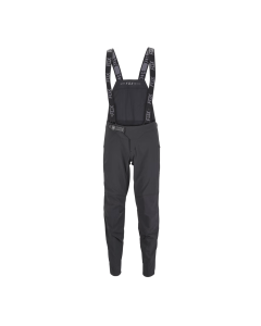 Fox racing w defend fire bib black 2025 salopette pantaloni mtb