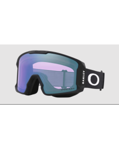 Oakley line miner M matte black prizm iced iridium maschera