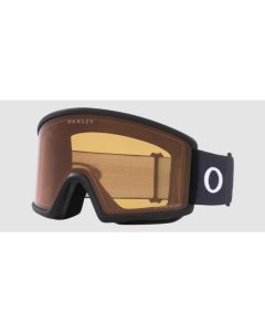 Oakley target line M matte black prizm persimmon maschera