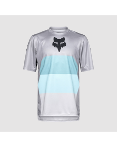 Fox racing ranger grid ss jersey steel grey maglia mtb 2025