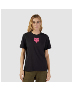 Fox racing w fox head ss tee black pink maglia donna 2025