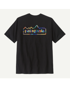 Patagonia m's unity fitz responibili-tee ink black t-shirt maglietta