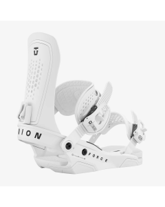 Union bindings force white attacchi snowboard 2026