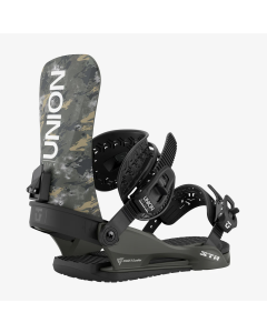 Union bindings STR camo attacchi snowboard 2026
