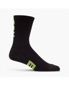Fox racing 6'' flexair merino sock nero giallo calze bike mtb 2026