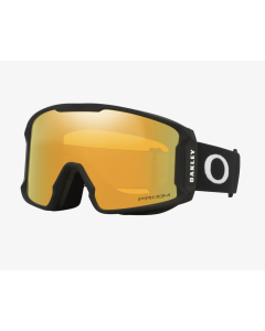 Oakley line miner M matte black prizm 24k iridium maschera
