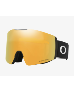 Oakley fall line L matte black prizm snow 24k iridium snow maschera