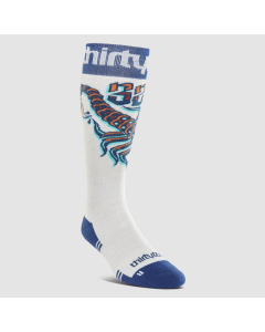 Thirtytwo 32 double sock white navy calze snowboard 2026