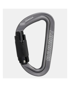 Mammut moschettone doppio movimento arrampicata sender twistlock carabiner grey