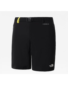 The north face circandian short tnf black acid yellow